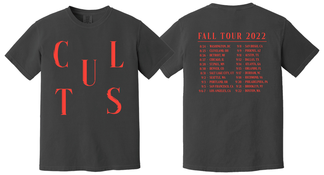CULTS - Fall Tour 2022 T-Shirt